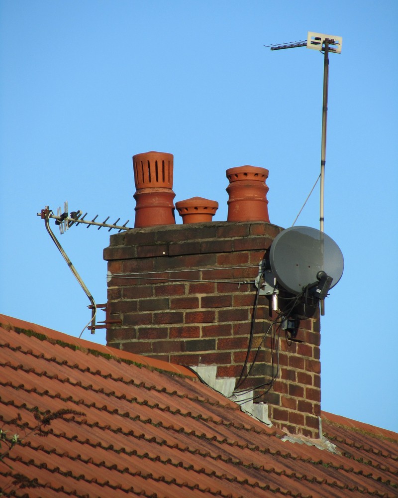 a,typical,chimney,found,on,a,domestic,semi,detached,dwelling
